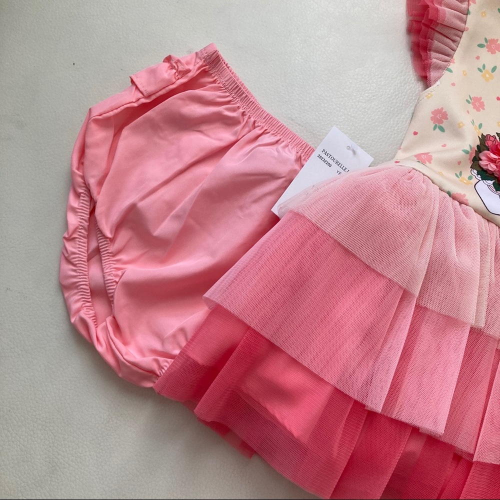 Pippa and Julie Disney Belle Tutu Dress 2196 - Picture 3 of 7